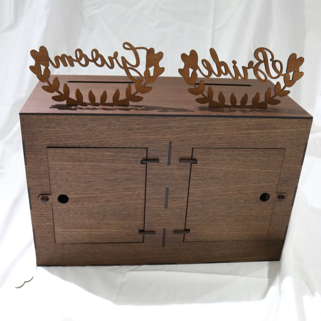 Rental - Double Compartment Wedding Box