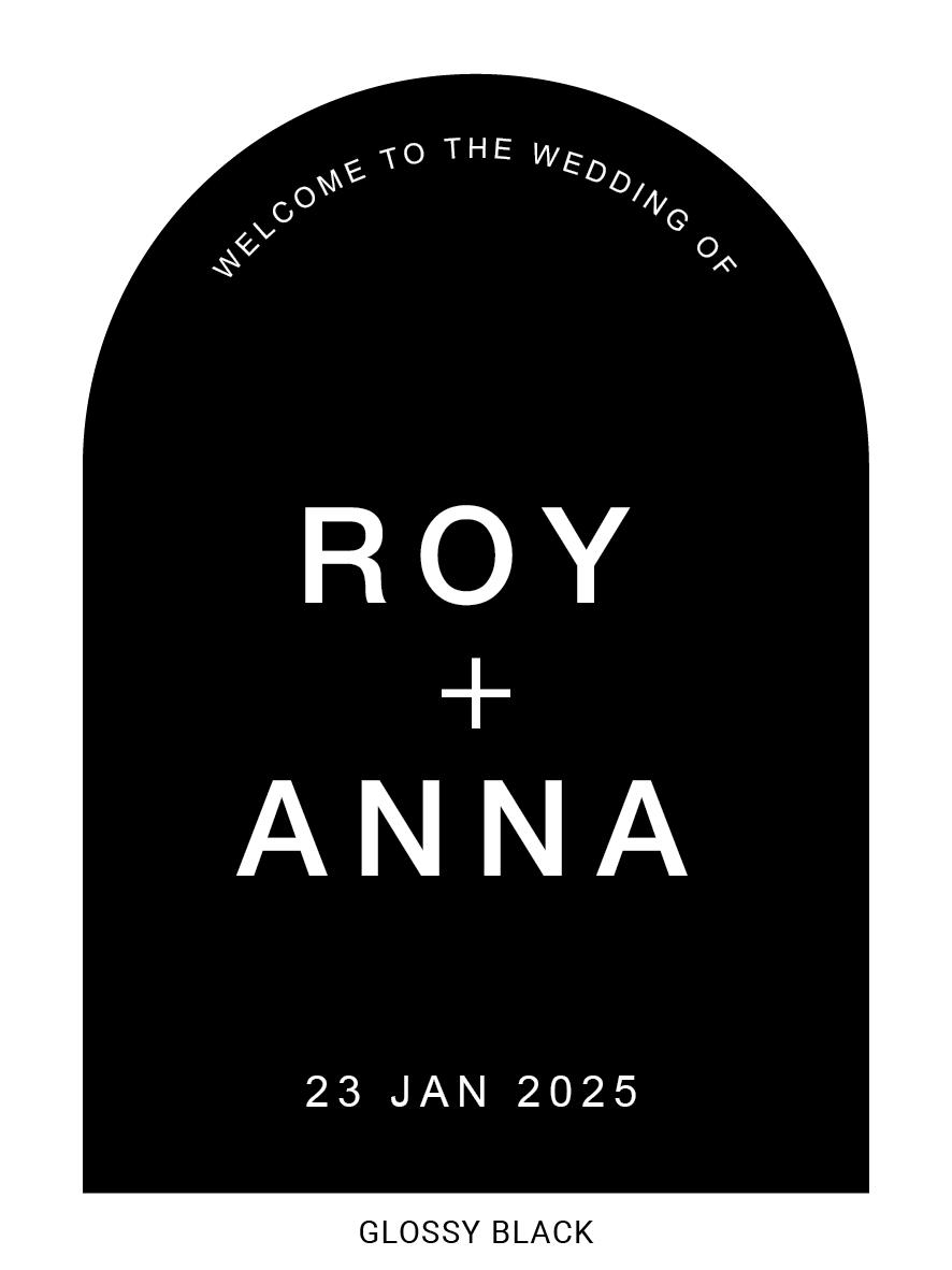 Personalised Welcome Sign - Charm