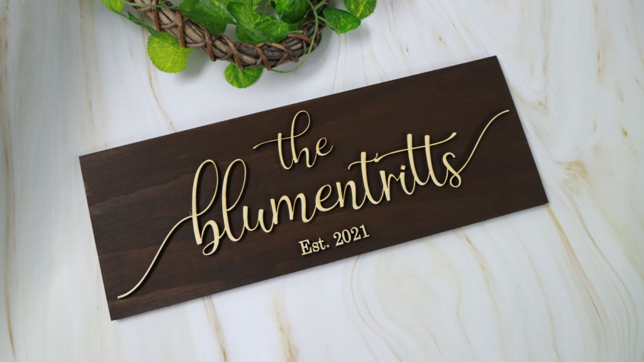 Home Decor Sign - One & Only