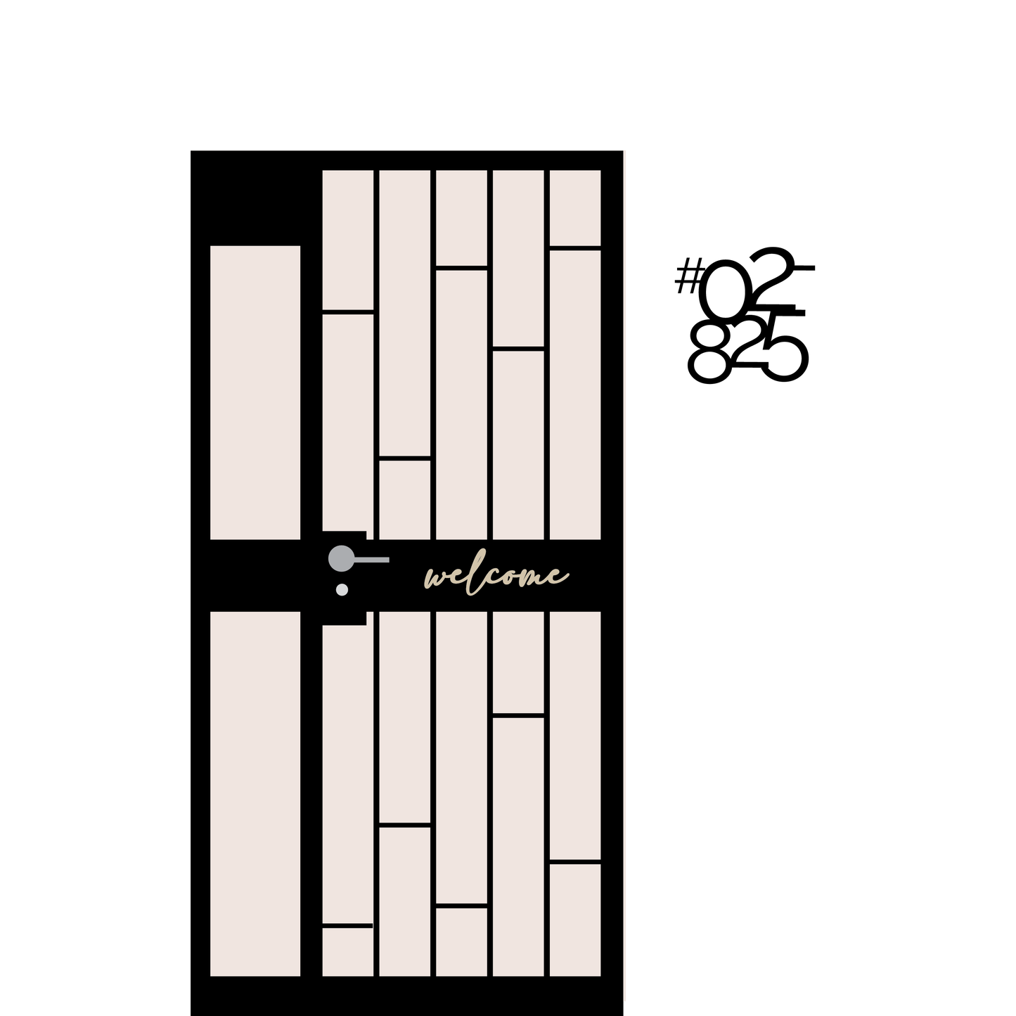 Unit Number Sign - Dreams I