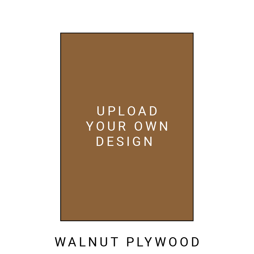 Custom Print - Walnut Plywood