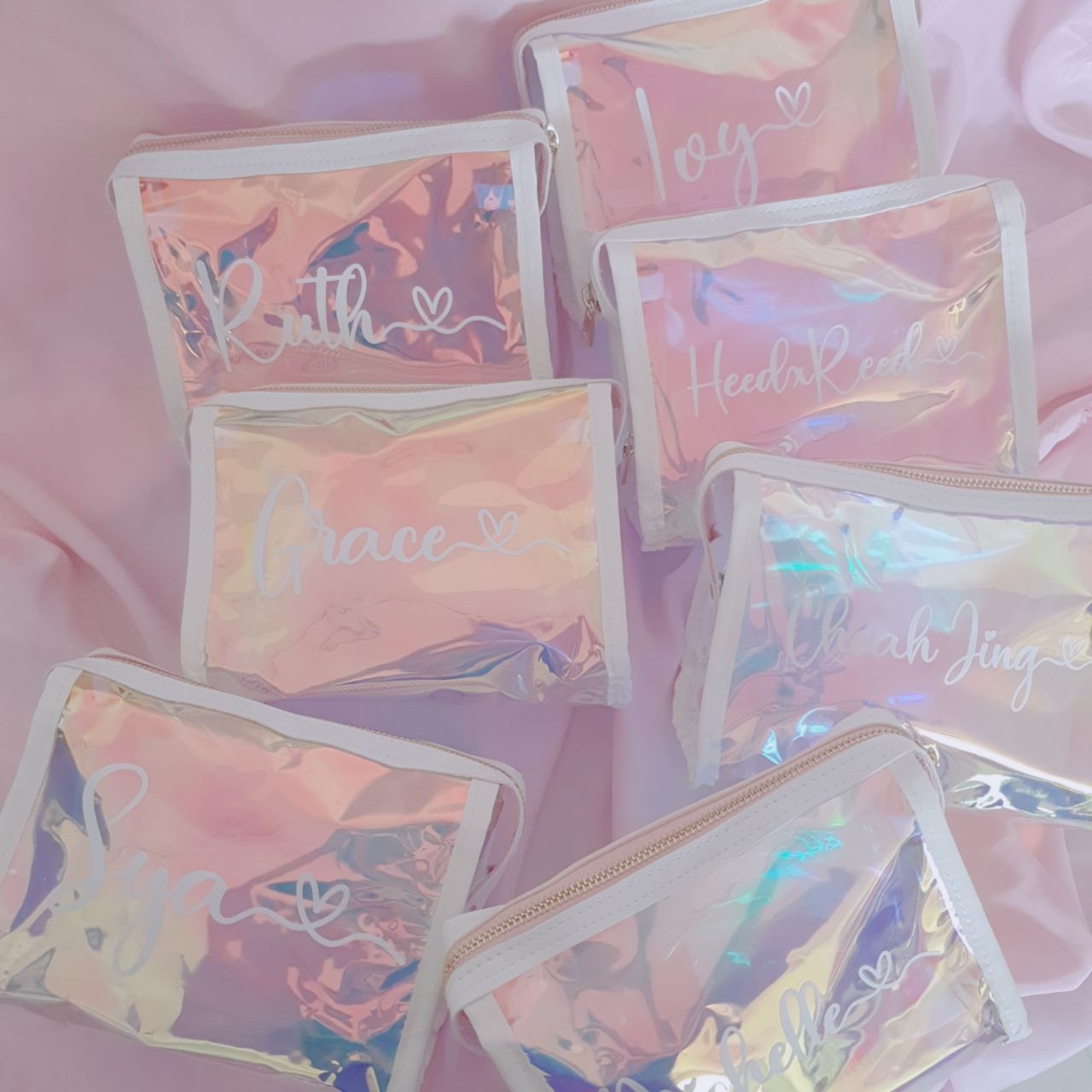 Travel/ Make up Pouch Iridescent