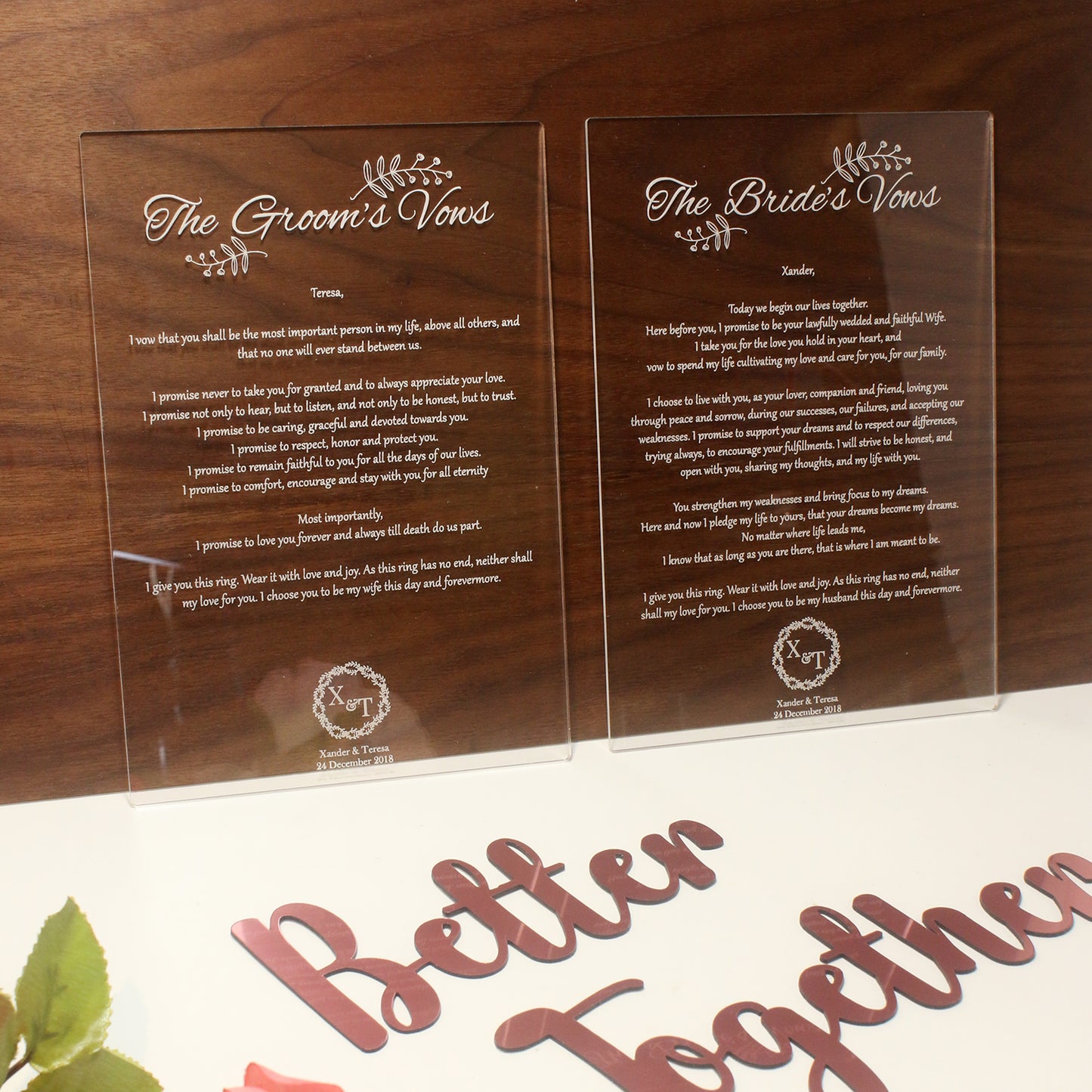 Vow Boards Acrylic - Clik Clok
