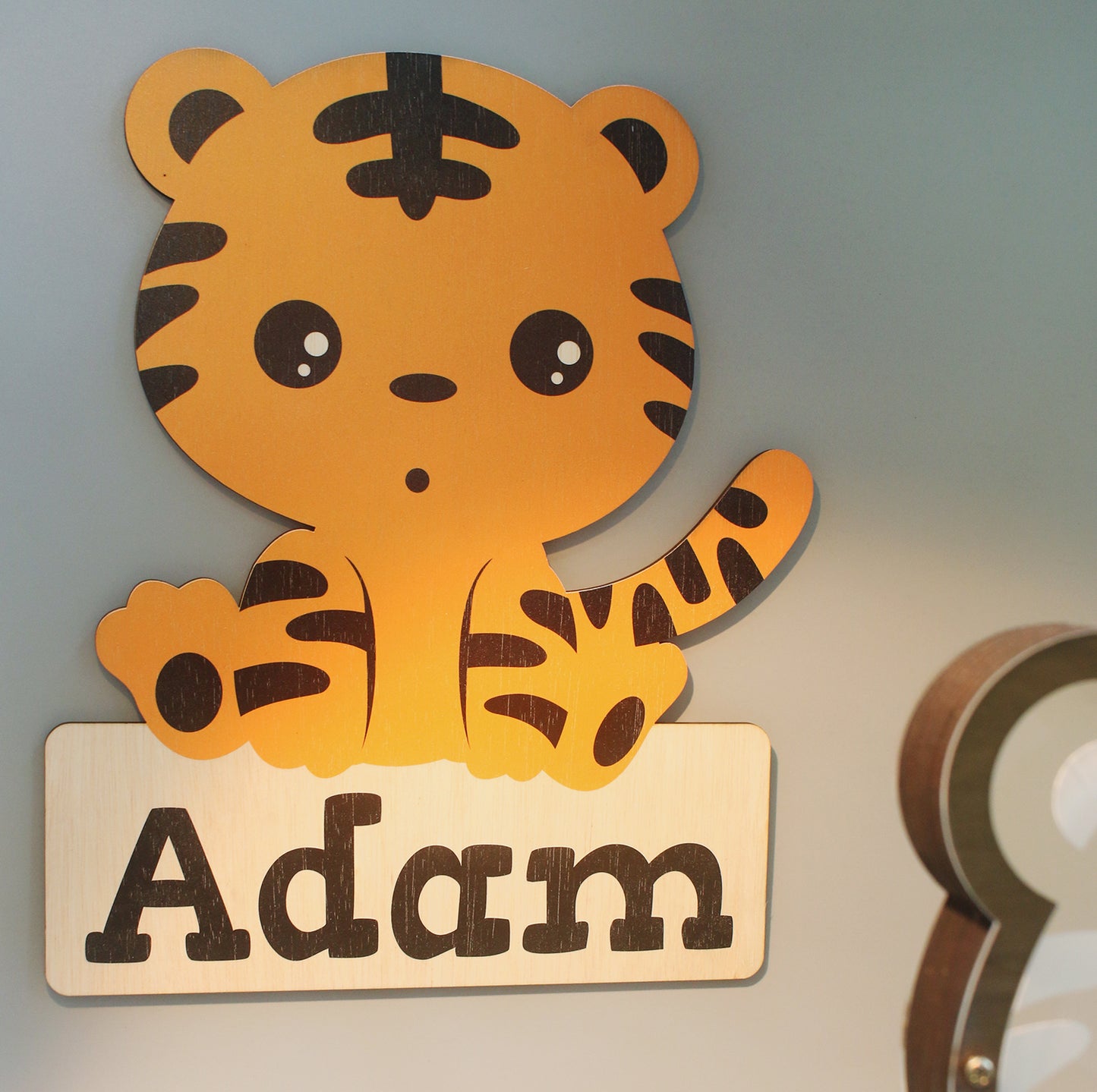 Personalized Nursery Decor Animal Series - Clik Clok