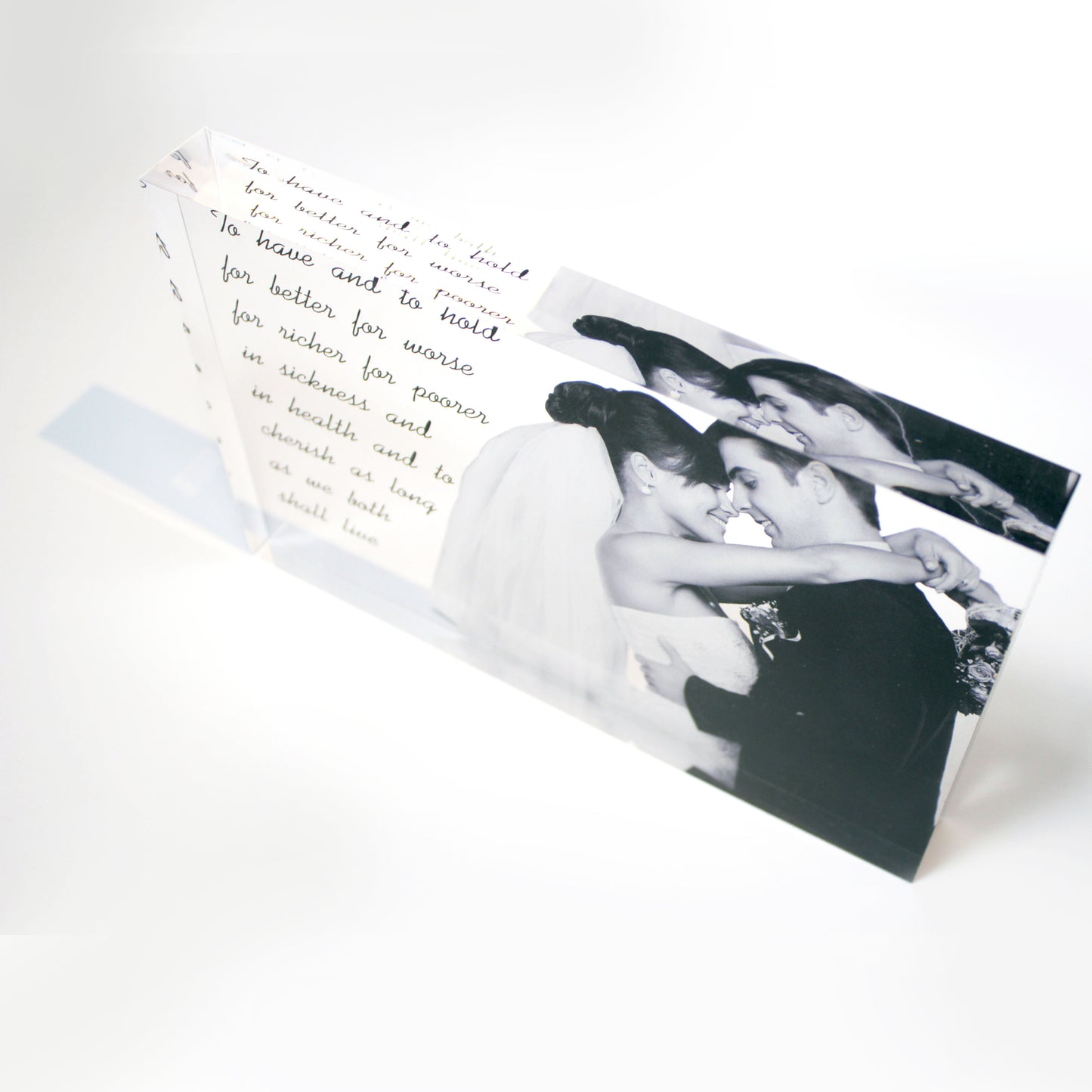 Acrylic Photo Block 9 x 6in - Clik Clok