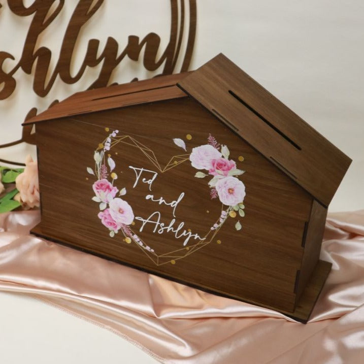 House of Love - Wedding Angbao Money Box - Clik Clok