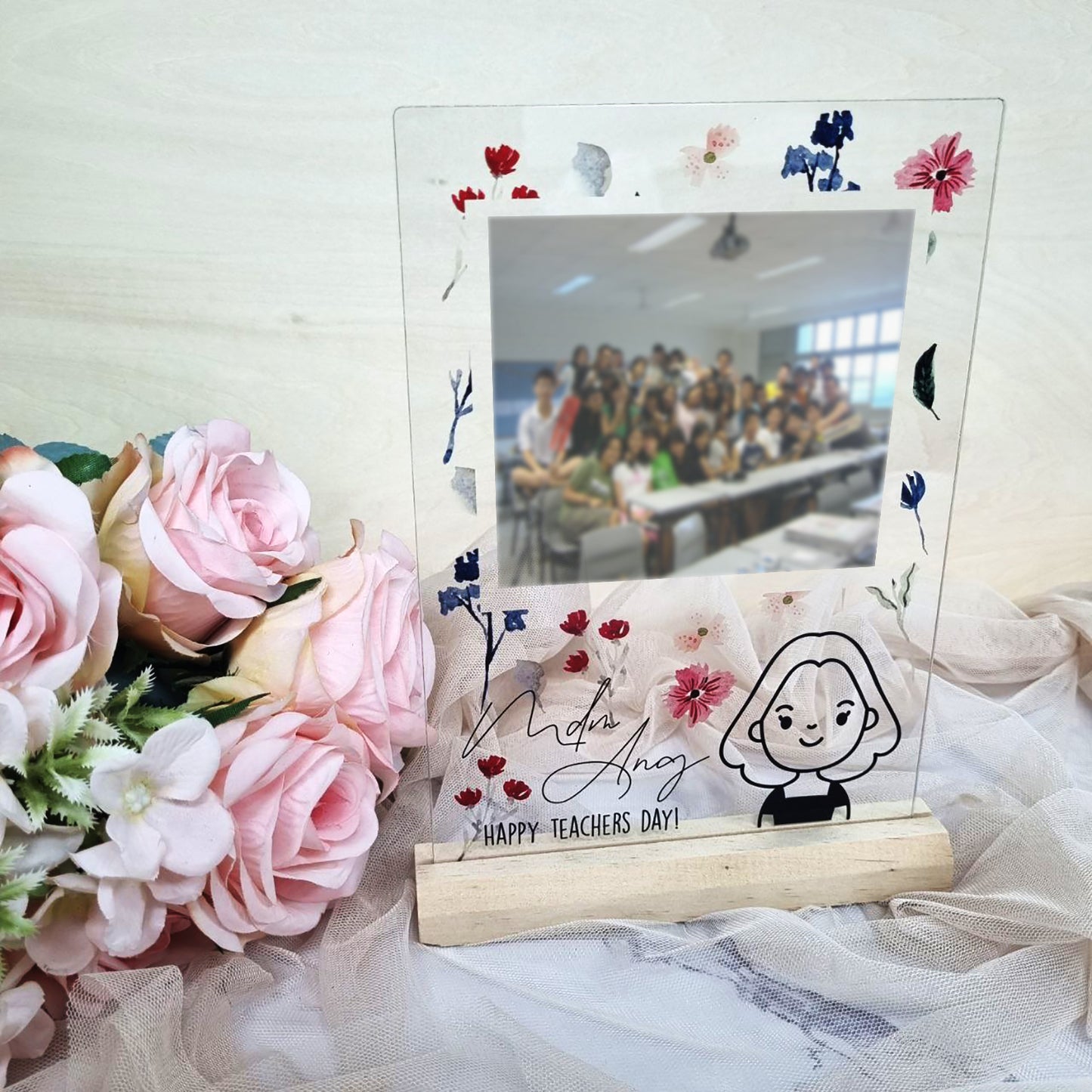 Acrylic Message/ Photo Board - Teacher Day