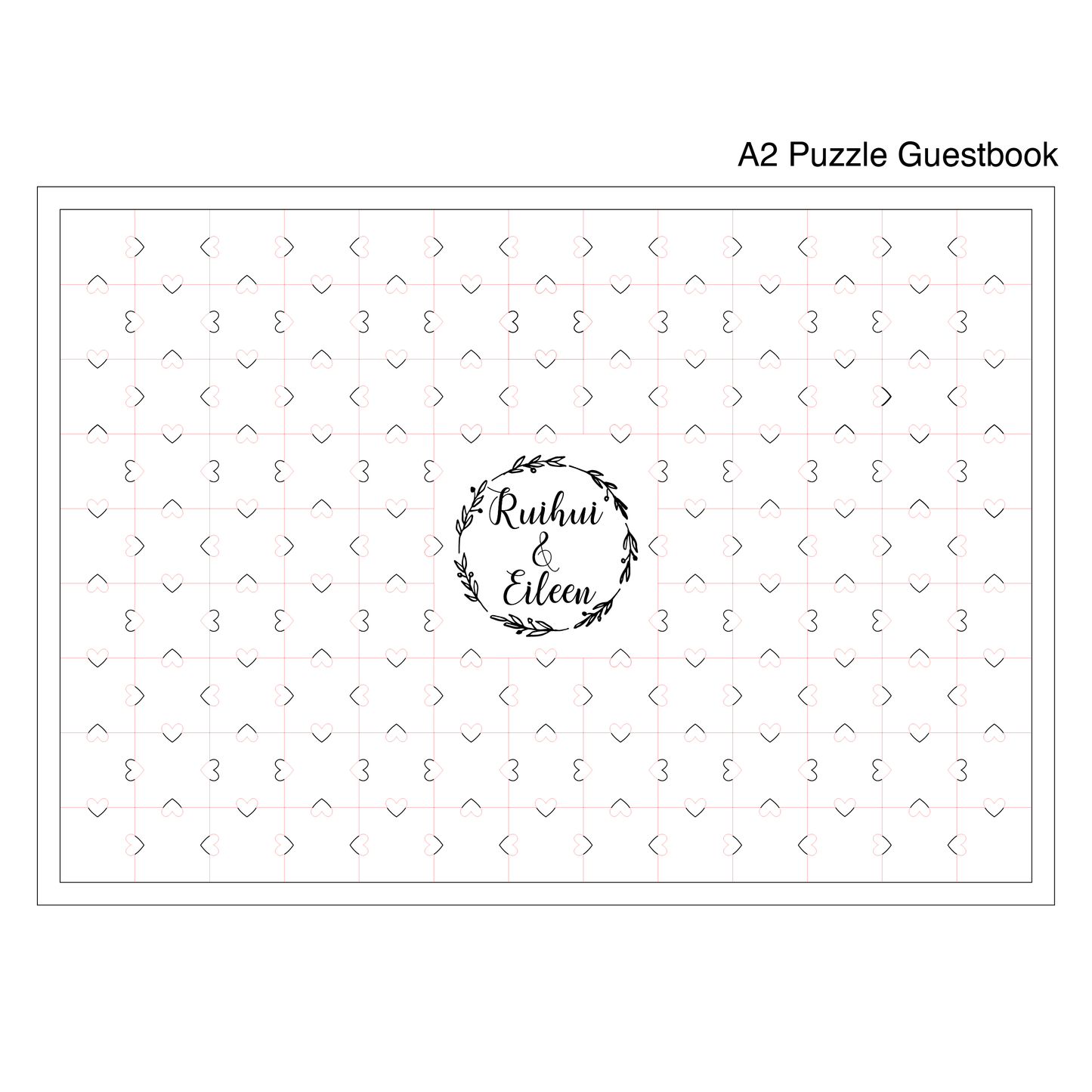 Wedding Puzzle Guestbook - Clik Clok