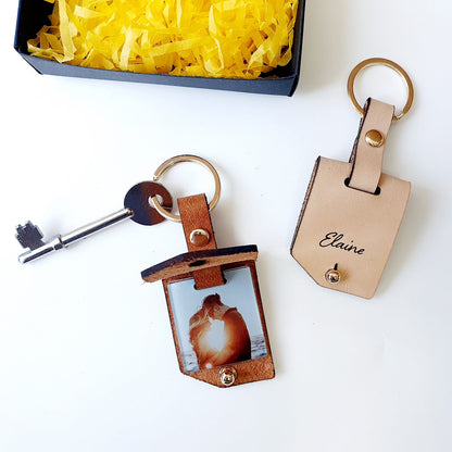 Personalized Photo Keyring - Clik Clok