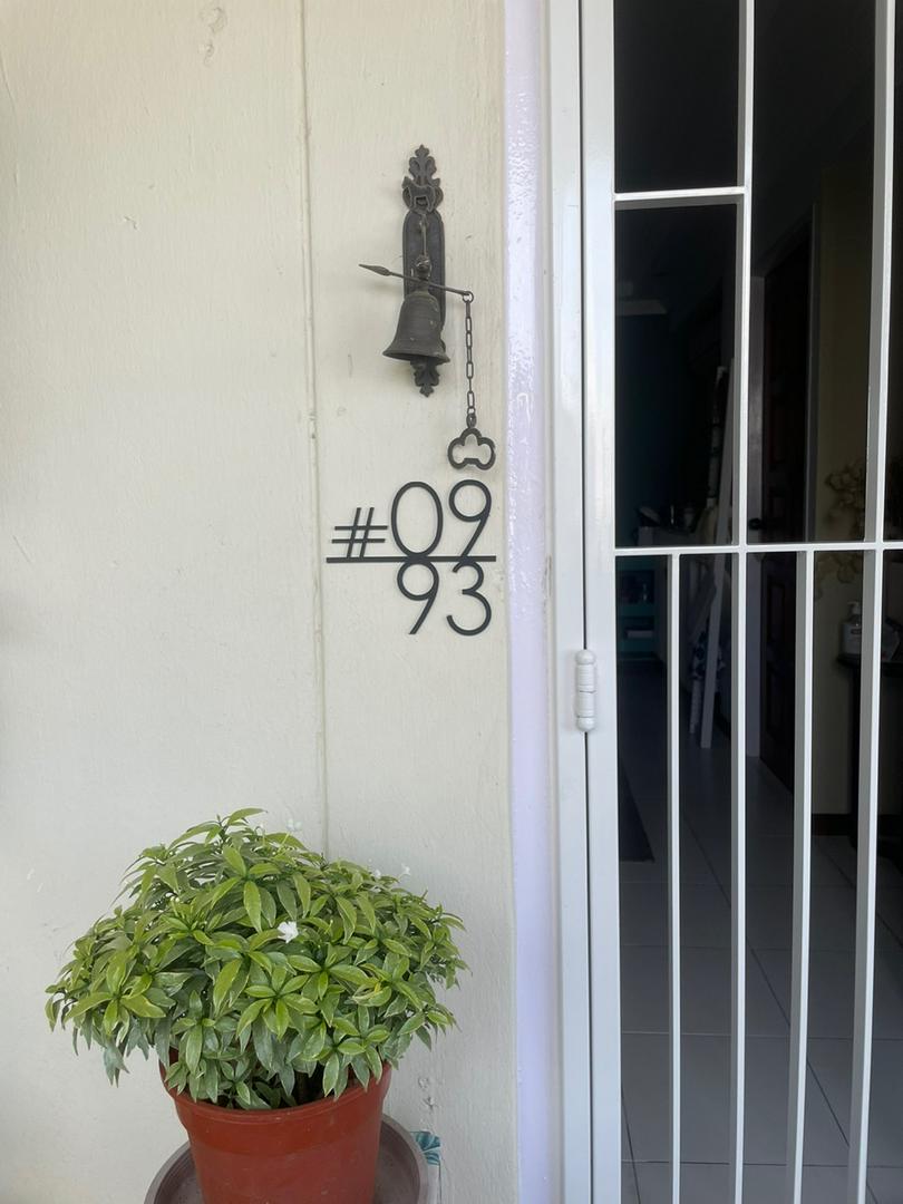 Unit Number Sign - Lined I