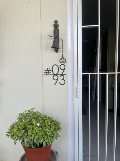 Unit Number Sign - Lined I