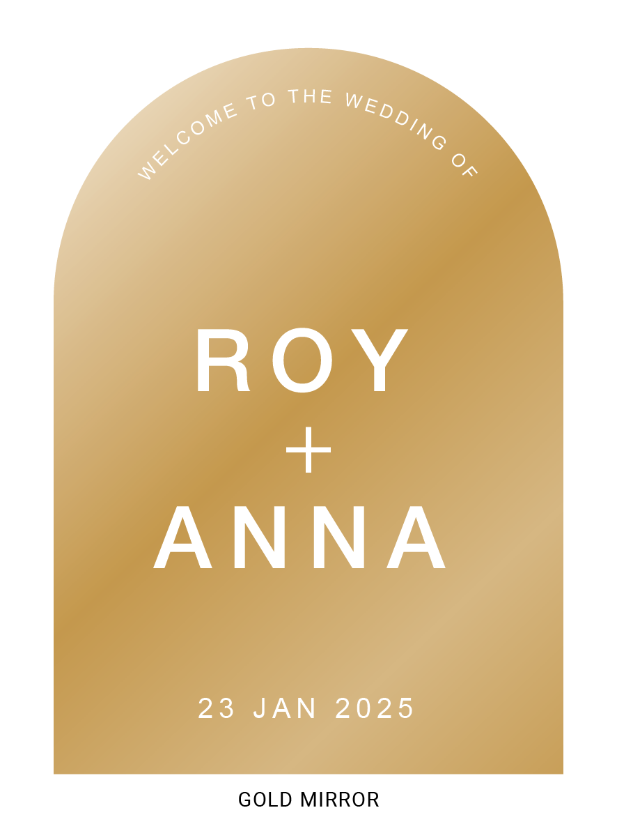 Personalised Welcome Sign - Charm