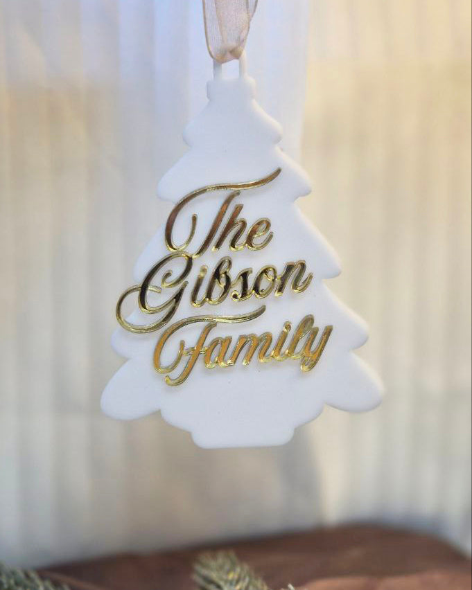 Christmas Bauble - Homegrown Tree Ornament