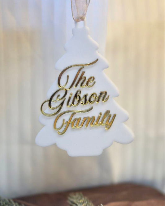 Christmas Bauble - Homegrown Tree Ornament