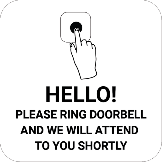 Door Bell Sign