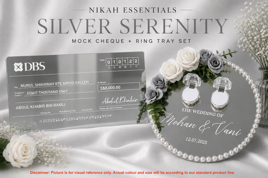 Nikah Essentials - Silver Serenity