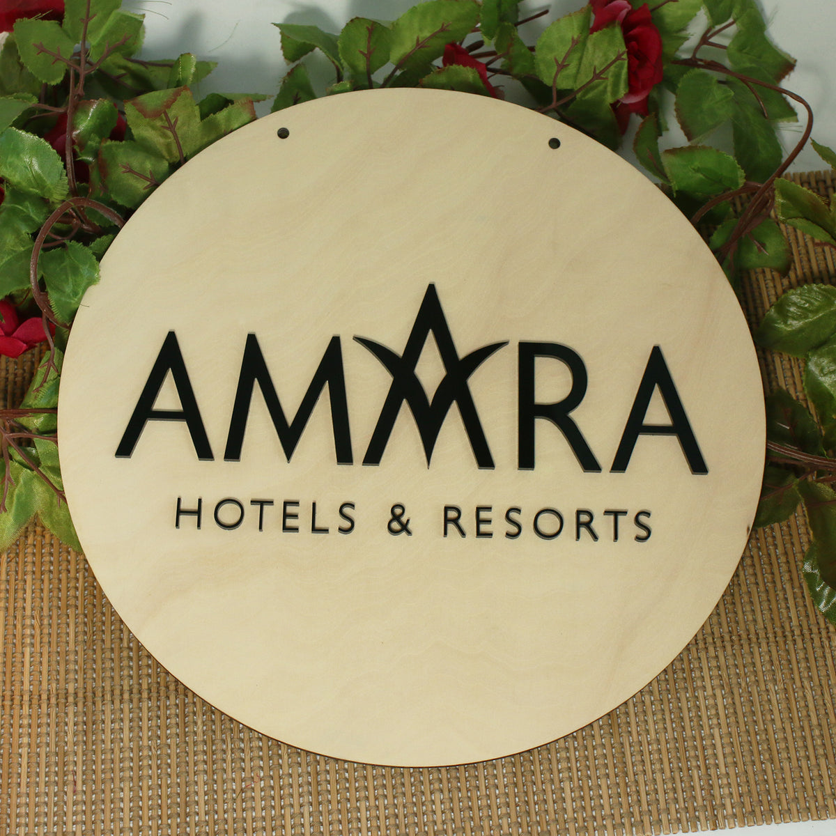 Personalized Business Sign Logo 3D Wood Sign