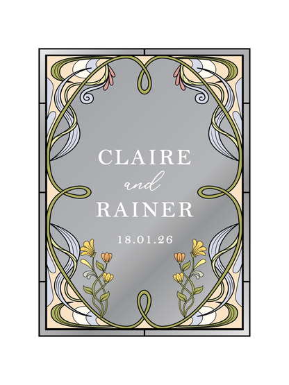 Personalised Welcome Sign - Ethereal