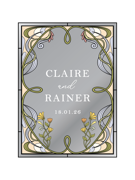 Personalised Welcome Sign - Ethereal