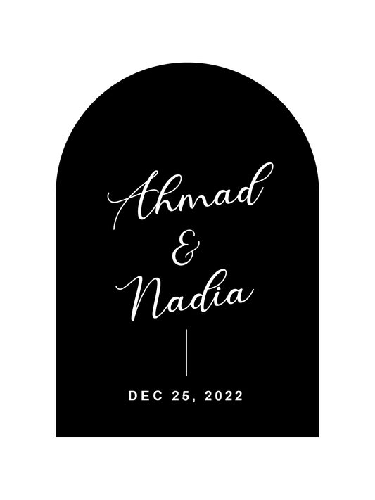 Wedding Welcome Sign - Timeless