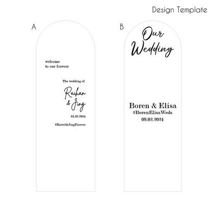 Vinyl Sticker - Standing Mirror Signage