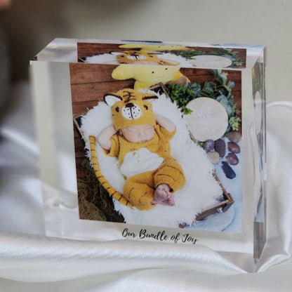 Personalized Acrylic Photo Block - 3 x 3in