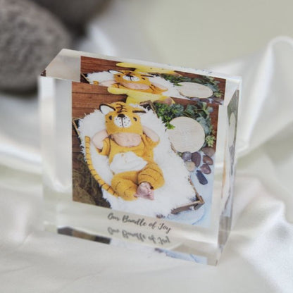 Personalized Acrylic Photo Block - 150 x 150mm
