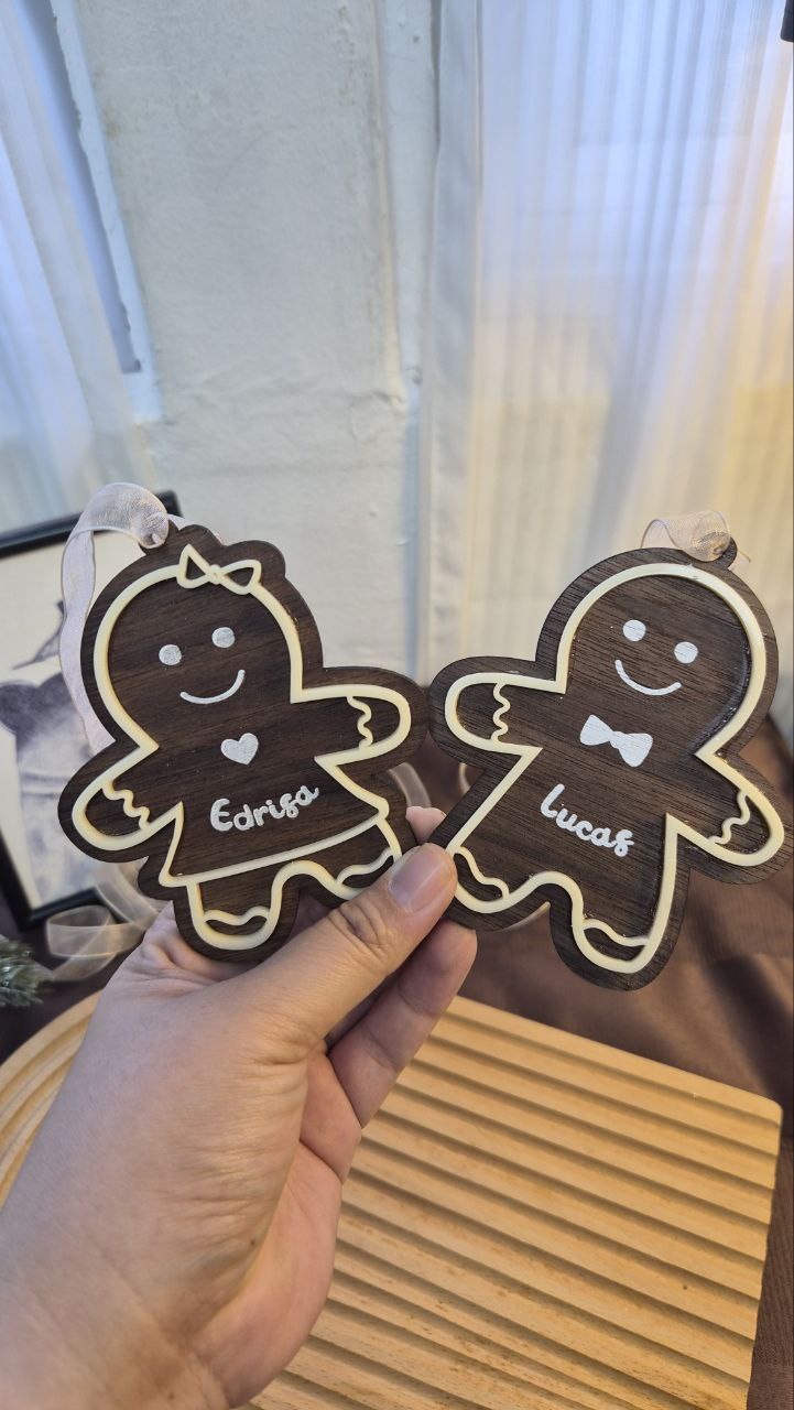 Christmas Bauble - Gingerbread Memories