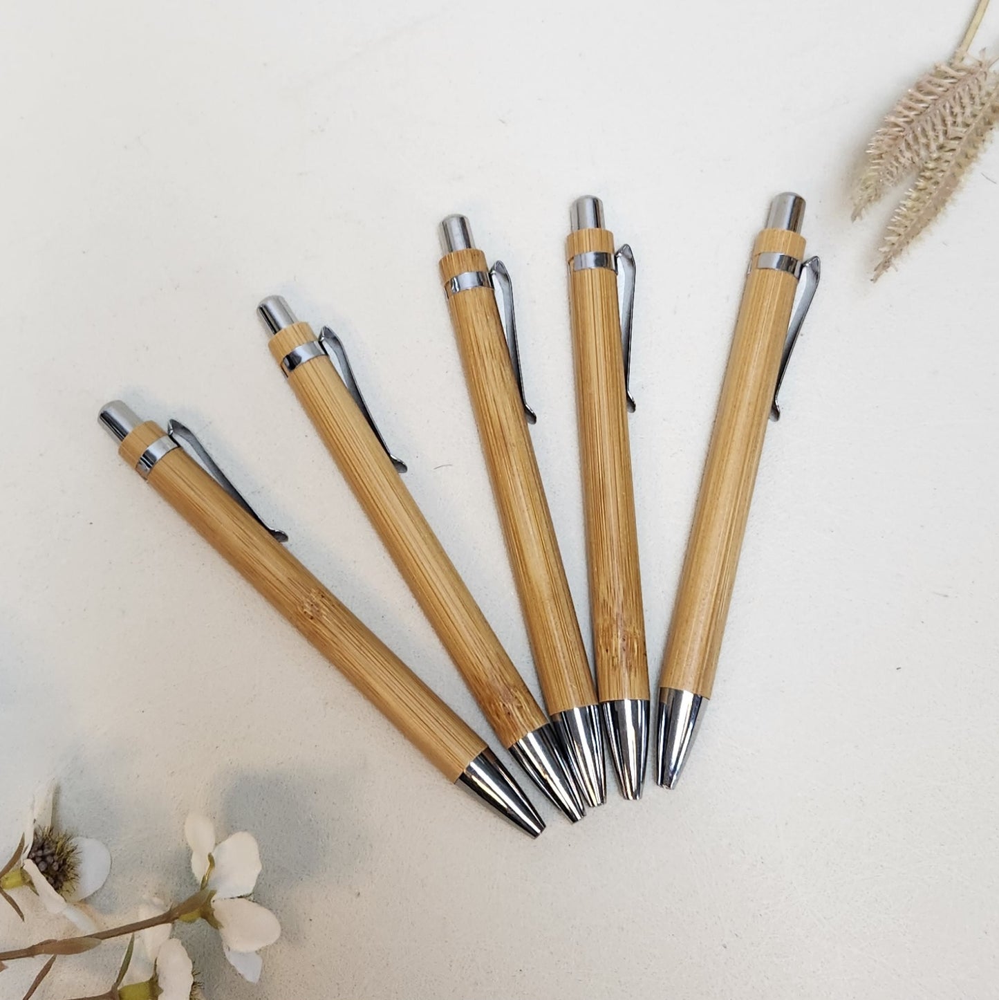 Bamboo Pens - Engraved Name