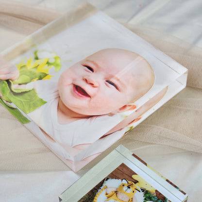 Personalized Acrylic Photo Block - 120 x 120mm