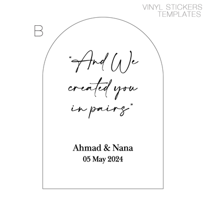 Vinyl Sticker - Signages