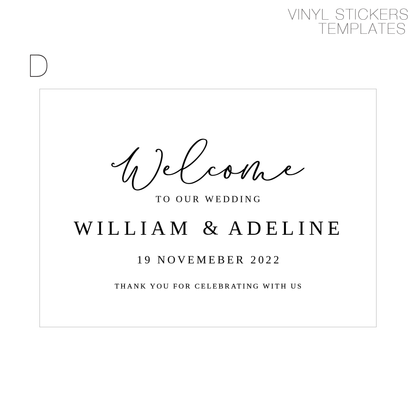Vinyl Sticker - Signages