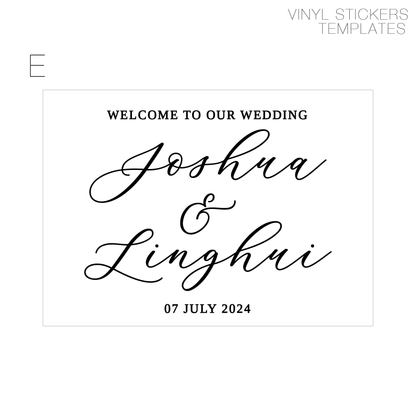 Vinyl Sticker - Signages