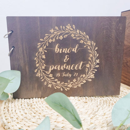 Wedding Guestbook - Rustic Guestbook Booktype