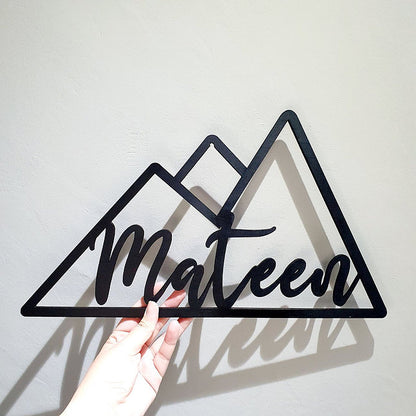 customized home signage door hanger