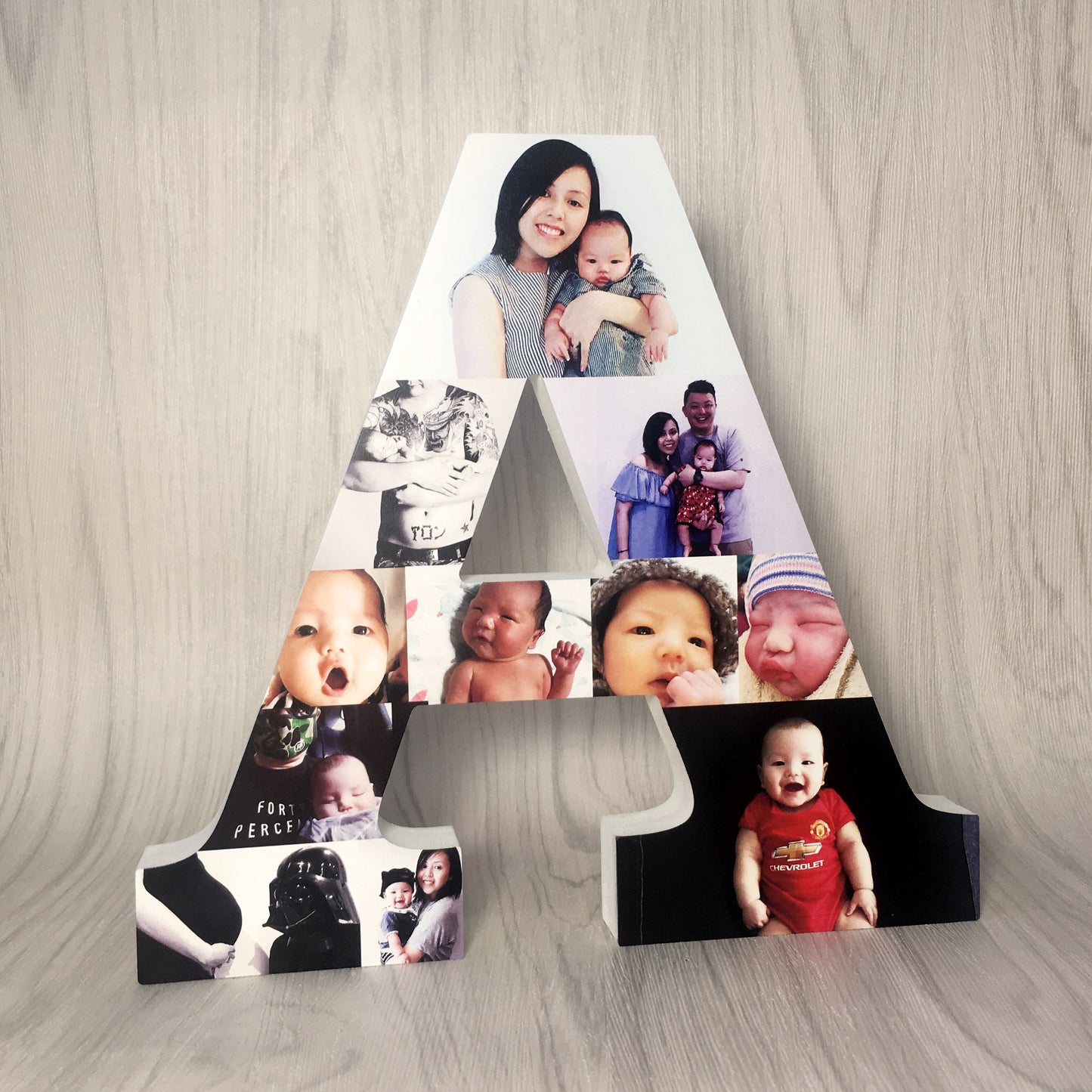Alphabet Photo Montage - Clik Clok