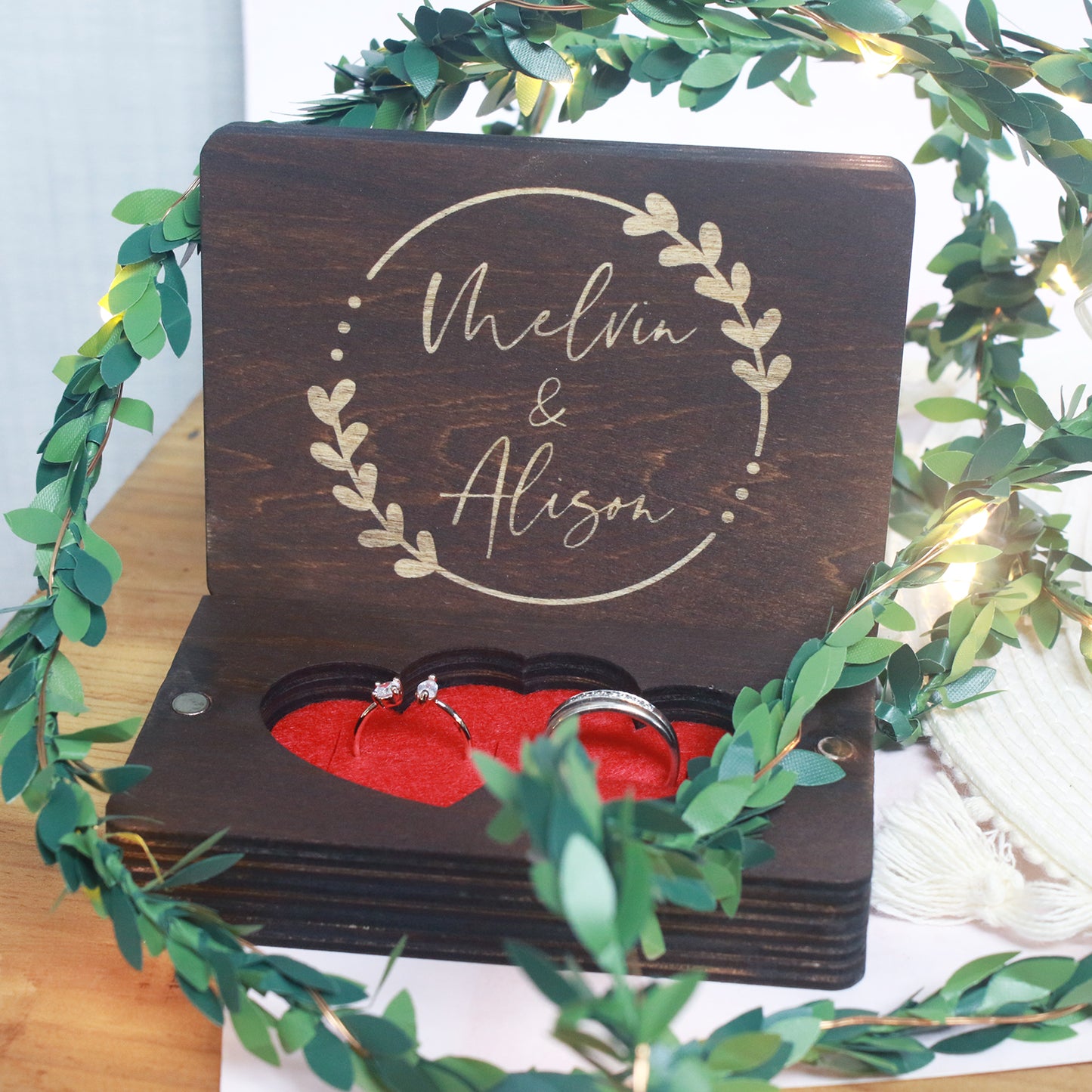wedding ring holder