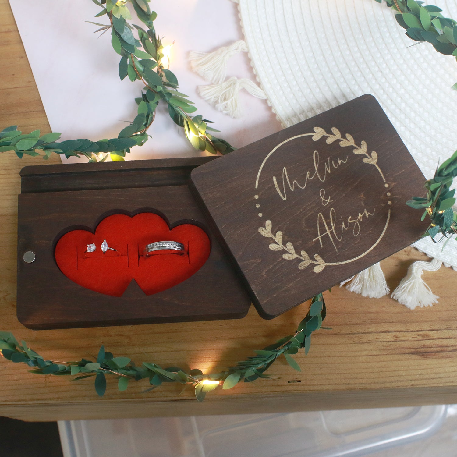 wedding ring holder