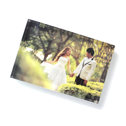 Acrylic Photo Block 6 x 4in - Clik Clok