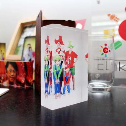 Acrylic Photo Block 6 x 4in - Clik Clok