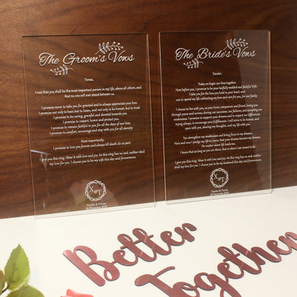 Vow Boards Acrylic - Clik Clok