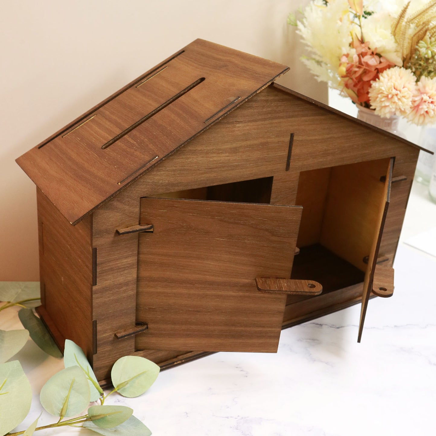 Wedding Angbao Box - House of Love Heartdrop