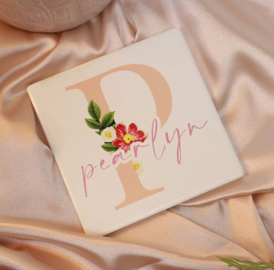 Personalized Ceramic Coaster
