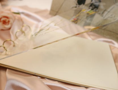 Wedding Guestbook - Classic Acrylic Guestbook Booktype