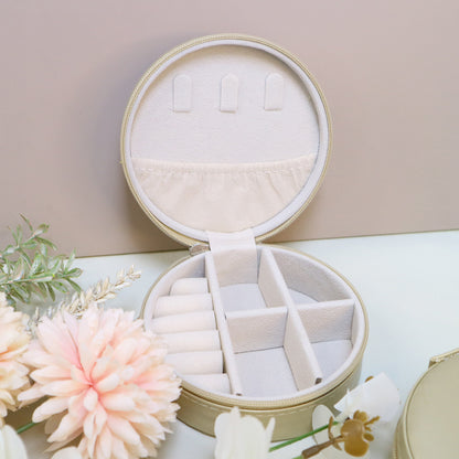 Jewellery Holder - Portable Round