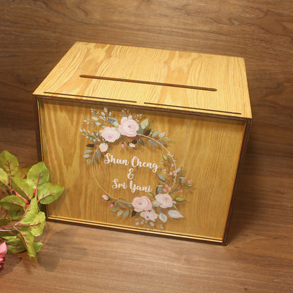 Wedding Heartdrop Angbao Box Landscape - Clik Clok