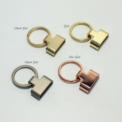 Personalized Leather Keychain - Clik Clok