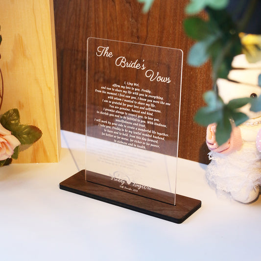 Single Slot Vow Stand - Clik Clok