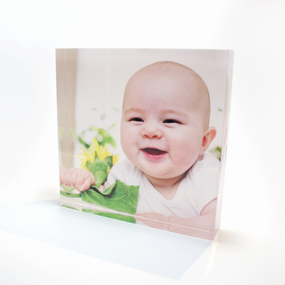 Acrylic Photo Block 150 x 150mm - Clik Clok