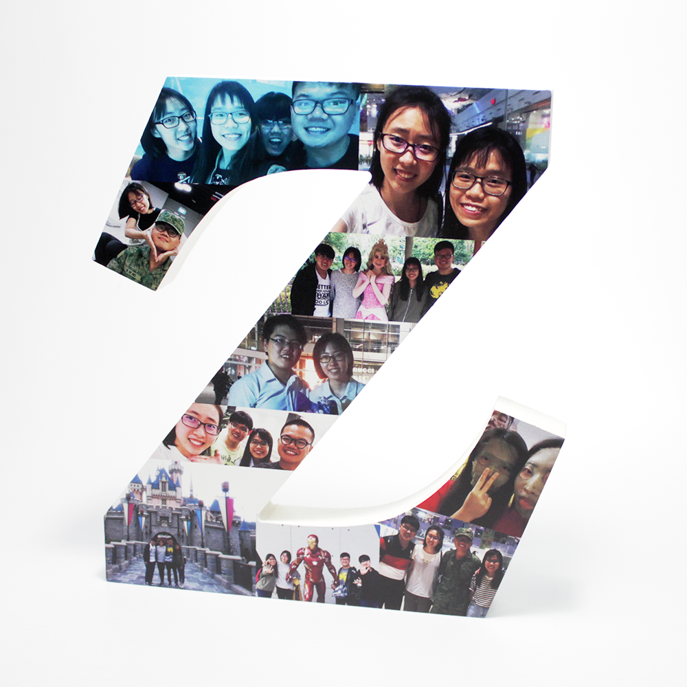 Alphabet Photo Montage - Clik Clok